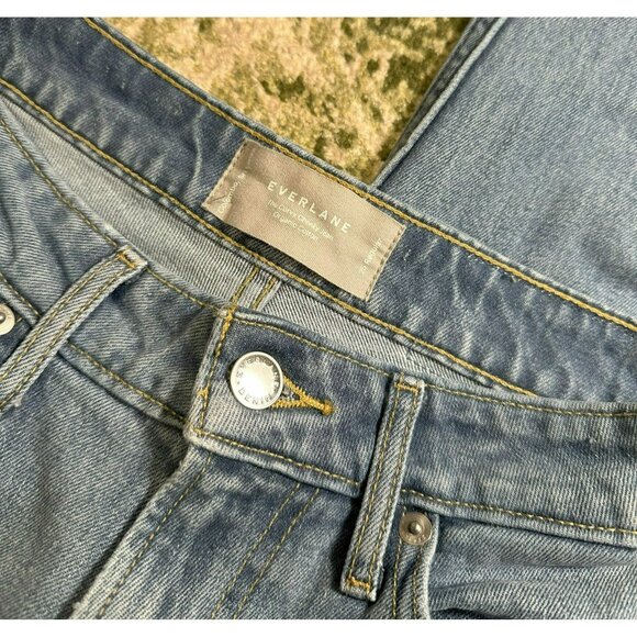 Everlane Curvy Cheeky Jean Light Wash Size 25 NWT (Unattached) - Picture 8 of 10